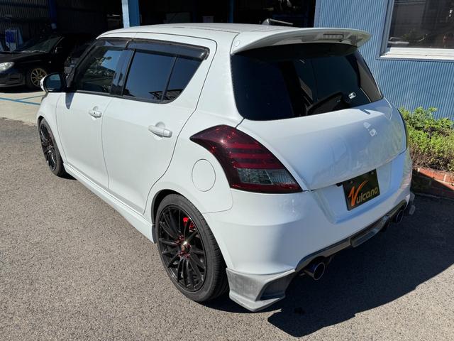 スイフトスポーツ ベースグレード TEIN車高調 WedsSportホイール RossoModelloマフラー スロットルコントローラー 社外エアクリーナー 社外テールランプ(28枚目)