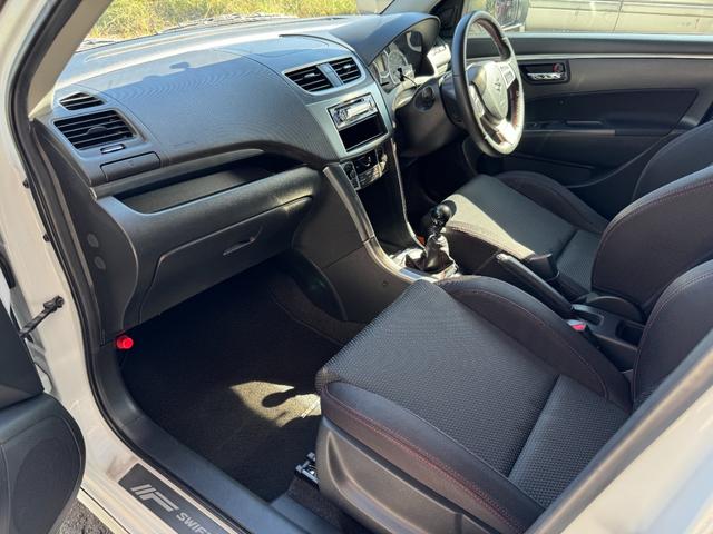 スイフトスポーツ ベースグレード TEIN車高調 WedsSportホイール RossoModelloマフラー スロットルコントローラー 社外エアクリーナー 社外テールランプ(45枚目)