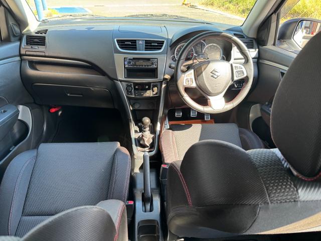 スイフトスポーツ ベースグレード TEIN車高調 WedsSportホイール RossoModelloマフラー スロットルコントローラー 社外エアクリーナー 社外テールランプ(50枚目)
