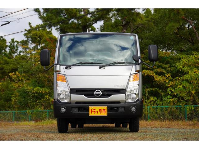 アトラストラック １．３ｔ　アルミバン　スーパーロー　左スライドドア　１．３ｔ積載　アルミバン　低床　ラッシングレール１段　アルミバン　坂道発進補助　ＥＴＣ　ナビ　テレビ　バックカメラ　集中ロック　荷台内寸３３９／１６８／１１７　荷台高７５　車両総重量３６４５ｋｇ（8枚目）