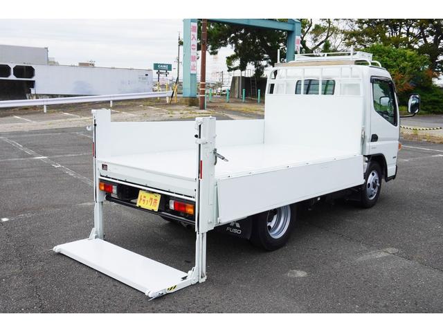 キャンター 3t 平ボディ 高床 パワ-ゲ-ト 垂直式 PG カスタム 横滑り防止 坂道発進補助 レーダーブレーキ 車線逸脱防止 両側電格ミラー ミラーヒーター ETC 極東開発 昇降能力600kg PG内寸45/157 荷台高97 車両総重量6025kg(33枚目)
