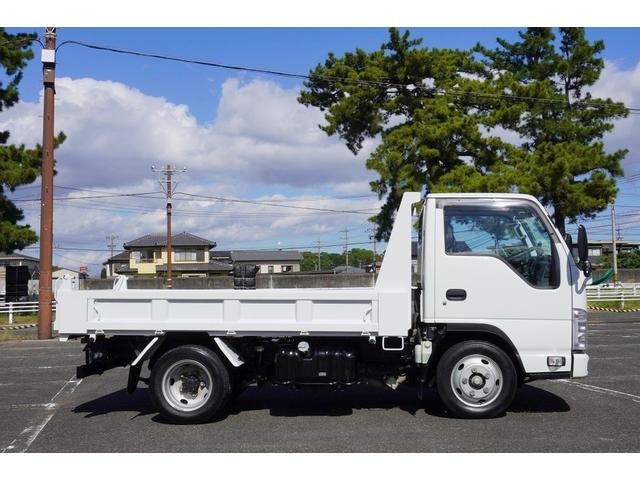 エルフトラック 2t ダンプ 強化 フルフラットロー 2t積 強化ダンプ 全低床 極東開発 DD02-31 坂道発進補助 横滑り防止 集中ロック 左電動格納ミラー エコモード キーレスキー 荷台内寸304/159/32 荷台高85 車両総重量4885kg(11枚目)