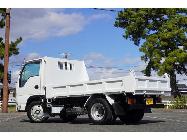 エルフトラック 2t ダンプ 強化 フルフラットロー 2t積 強化ダンプ 全低床 極東開発 DD02-31 坂道発進補助 横滑り防止 集中ロック 左電動格納ミラー エコモード キーレスキー 荷台内寸304/159/32 荷台高85 車両総重量4885kg(13枚目)