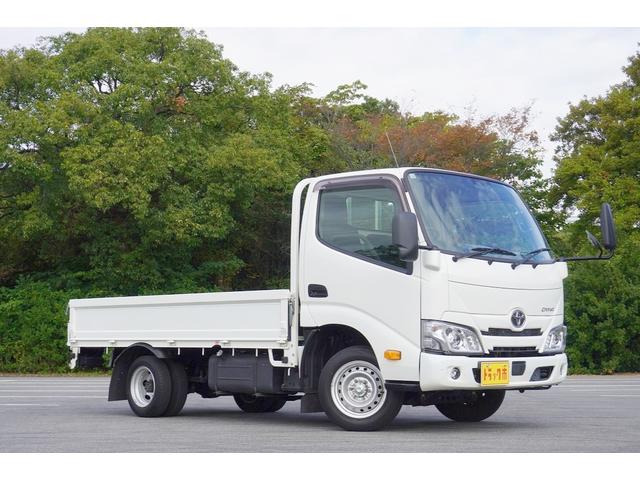 ダイナトラック 1.25t 平ボディ ジャストロー Wタイヤ 1.25t 平ボディ 低床 Wタイヤ 横滑り防止 レーダーブレーキ 車線逸脱防止 ナビ ETC 電格ミラー 集中ロック 荷台内寸309/160/38 荷台高72 車両総重量3065kg 普通免許運転可(9枚目)