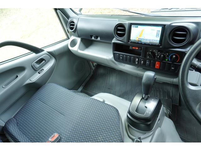 ダイナトラック 1.25t 平ボディ ジャストロー Wタイヤ 1.25t 平ボディ 低床 Wタイヤ 横滑り防止 レーダーブレーキ 車線逸脱防止 ナビ ETC 電格ミラー 集中ロック 荷台内寸309/160/38 荷台高72 車両総重量3065kg 普通免許運転可(22枚目)