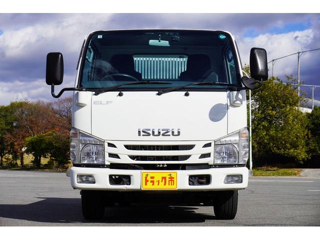 エルフトラック 3t ダンプ 強化 フルフラットロー 中間ピン 全低床 中間ピン 坂道発進補助 横滑り防止 左電動格納ミラー ETC 集中ロック エコモード アイドルアップ 極東開発 DD02-31 荷台内寸305/159/37 荷台高85 車両総重量6205kg(9枚目)