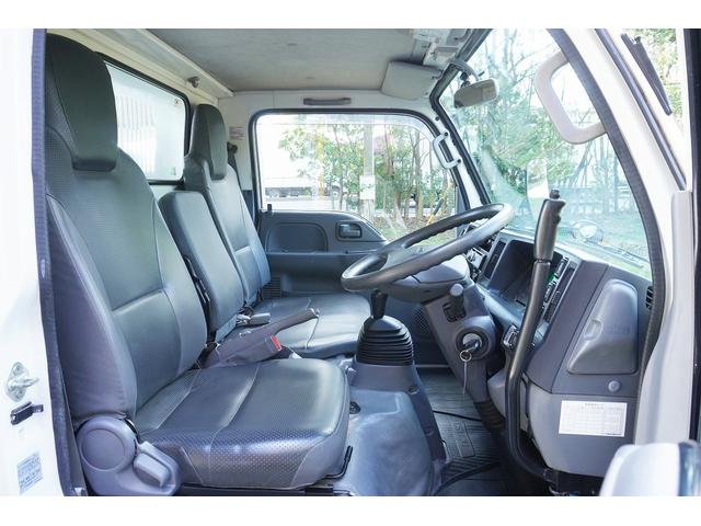 エルフトラック 3t ダンプ 強化 フルフラットロー 中間ピン 全低床 中間ピン 坂道発進補助 横滑り防止 左電動格納ミラー ETC 集中ロック エコモード アイドルアップ 極東開発 DD02-31 荷台内寸305/159/37 荷台高85 車両総重量6205kg(20枚目)