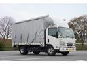 ３．５ｔ　ワイドロング　フルフラットロー　カーテン幌　ＡＴ車　平ボディ　全低床　荷台フック　幌　ラクラクゲート　横滑り防止　電動格納ミラー　アイドリングストップ　バックカメラ＆モニター　ＥＴＣ　荷台内寸４３６／２０９／２１５　荷台高１０４　車両総重量６９３５ｋｇ（9枚目）