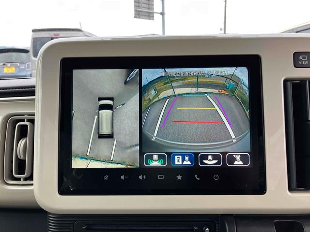 ワゴンRスマイル ハイブリッドX ドライブレコーダー 全周囲カメラ 両側電動スライドドア ナビ TV クリアランスソナー オートクルーズコントロール レーンアシスト 衝突被害軽減システム オートライト LEDヘッドランプ スマートキー(4枚目)