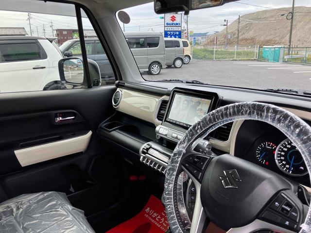 クロスビー ハイブリッドMZ 4WD ETC 全周囲カメラ クリアランスソナー オートクルーズコントロール レーンアシスト 衝突被害軽減システム ナビ TV オートライト LEDヘッドランプ アルミホイール スマートキー(45枚目)