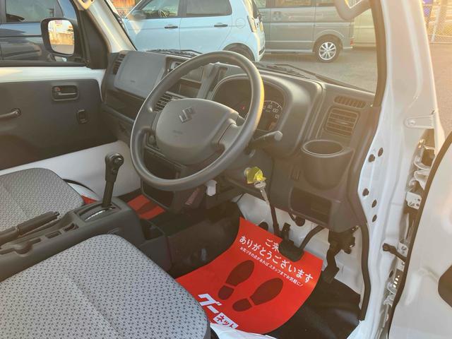 キャリイトラック KCエアコン・パワステ 4WD AT クリアランスソナー アイドリングストップ ESC エアコン パワーウィンドウ(28枚目)
