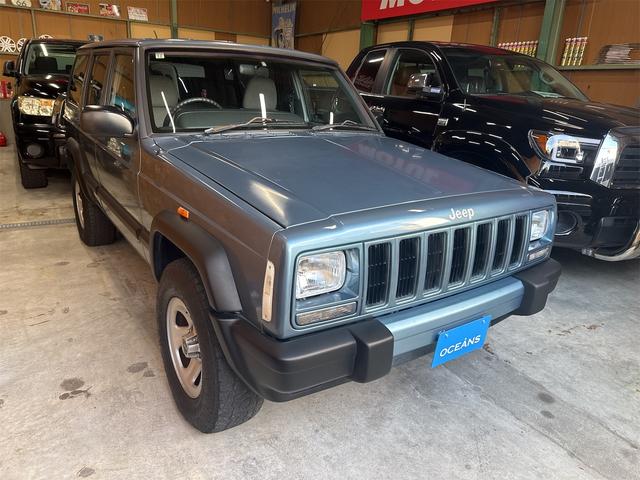 ジープ・チェロキー スポーツ ディーラー車 天張り新品張替済 室内リフレッシュ済 フルオリジナル 4WD AT 4,0L モケットシート 11NO登録可能(12枚目)