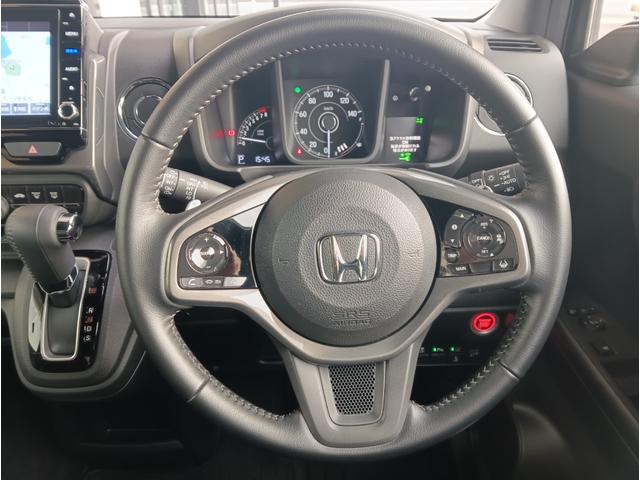 Ｎ－ＷＧＮカスタム Ｌ・ターボ　純正ナビ／ＣＤ／ＤＶＤ／フルセグＴＶ／クルーズコントロール／バックカメラ／ＬＥＤヘッドライト／前席シートヒーター／オートエアコン／衝突被害軽減システム／ＵＳＢ／カーテンエアバッグ／スマートキー／禁煙車（8枚目）