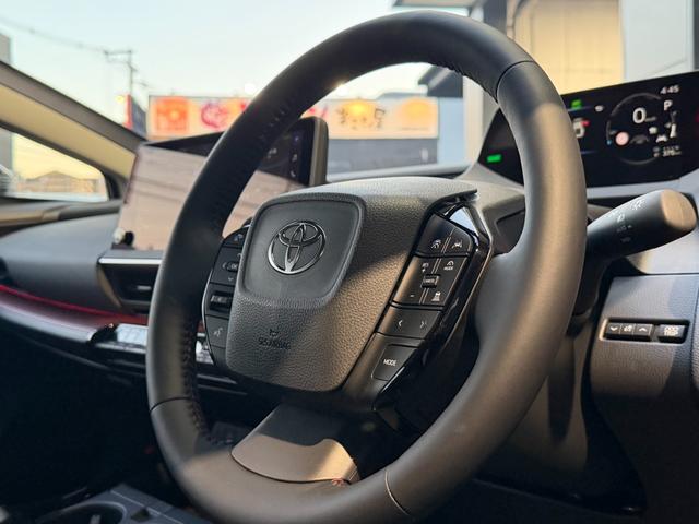 プリウス PHEV-Z 登録済未使用車/パノラマルーフ/ディスプレイオーディオPLUS12.3インチ/パノラミックビューモニター/デジタルミラー運転席パワーシート+シートポジションメモリ/ETC2.0/合成皮革シート!(30枚目)