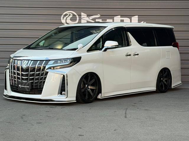 アルファード 2.5S Cパッケージ 326エアロキット/AIRMEXTエアサス/ムーンルーフ/トヨタ純正ディスプレイオーディオ/トヨタ純正後席モニター/326パワーフルエアロ/VERZ20インチホイール(2枚目)