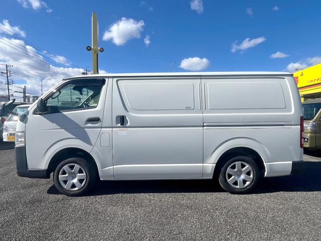 ハイエースバン -22度設定低温冷凍バン 左サイドドア 庫内内扉 リアドア90度ストッパー 衝突軽減ブレーキ 車線逸脱警報 オートハイビーム ナビTV バックモニター ETC キーレス AT車(3枚目)