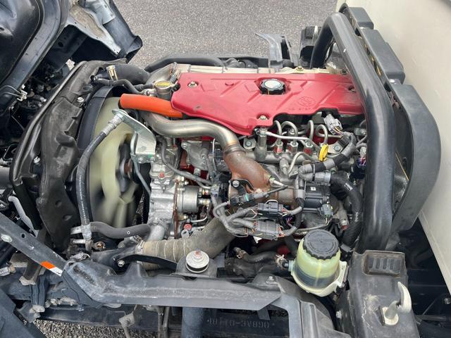 デュトロ 1.95トン全低床ダンプ コボレーン リアピン 鳥居アングル補強 衝突軽減ブレーキ 車線逸脱警報 アイドリングストップ ETC車載器 電動格納ミラー LEDヘッドライト AT車(37枚目)