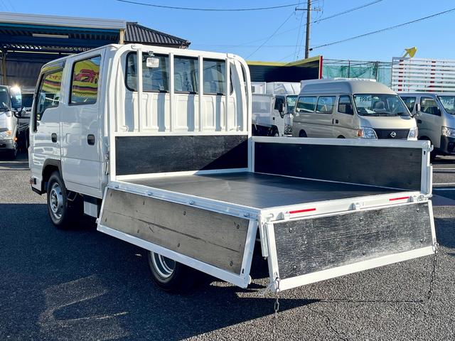 アトラストラック 1.55トンWキャブ 低床リアWタイヤ 衝突軽減ブレーキ 車線逸脱警報 坂道発進補助装置 ETC ドラレコ付き LEDヘッドライト 5MT(7枚目)