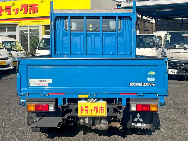 キャンター ２トン６人乗りＷキャブ　荷台床鉄板貼り　車線逸脱警報　リアヒーター付き　ＥＴＣ　ドラレコ　電動格納ミラー　５ＭＴ（5枚目）