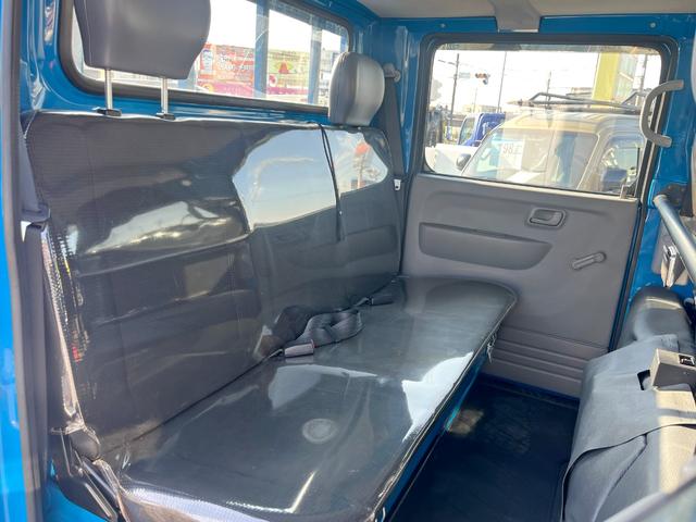 キャンター ２トン６人乗りＷキャブ　荷台床鉄板貼り　車線逸脱警報　リアヒーター付き　ＥＴＣ　ドラレコ　電動格納ミラー　５ＭＴ（27枚目）