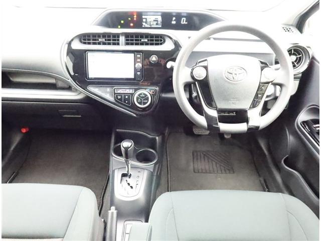 アクア Sスタイルブラック SDナビ フルセグ ドラレコ DVD再生 ミュージックプレイヤー接続可 衝突被害軽減システム ETC スマートキー LEDライト FOG サイドバイザー リヤワイパー クリアランスソナー オートライト(5枚目)