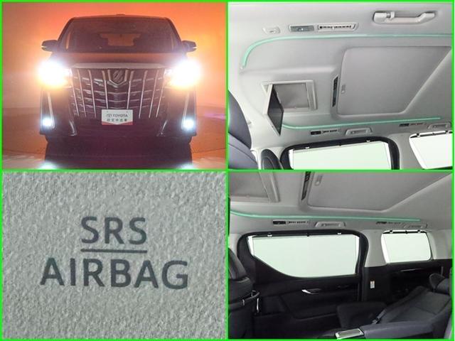 アルファード 2.5S Cパッケージ サンルーフ ナビ&TV 両側電動スライド メモリーナビ フルセグ 後席モニター バックカメラ ドラレコ DVD再生 ミュージックプレイヤー接続可 衝突被害軽減システム ETC 3列シート 電動シート(31枚目)