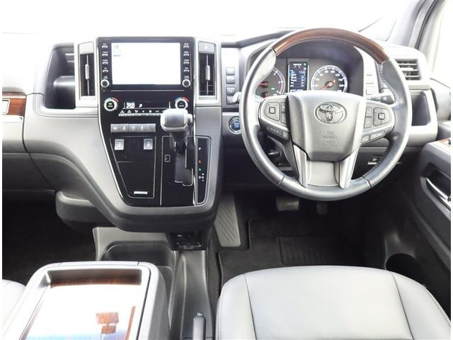 グランエース プレミアム　革シート　ディーゼル　ナビ＆ＴＶ　両側電動スライド　メモリーナビ　フルセグ　後席モニター　バックカメラ　ドラレコ　ＤＶＤ再生　ミュージックプレイヤー接続可　衝突被害軽減システム　ＥＴＣ　３列シート（5枚目）