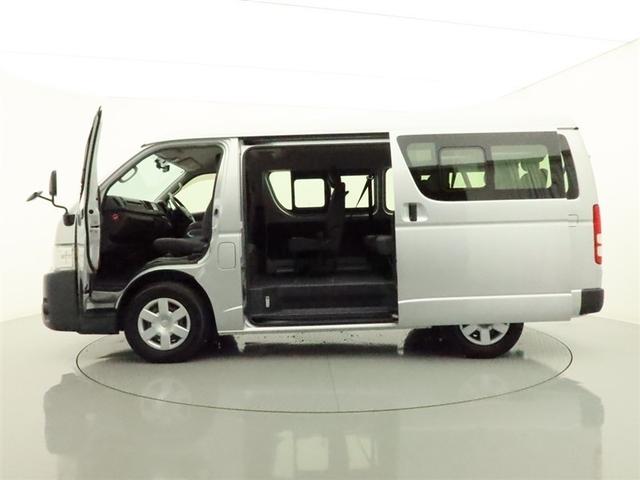 ハイエースワゴン DX ナビ&TV メモリーナビ ワンセグ バックカメラ ドラレコ ミュージックプレイヤー接続可 ETC 3列シート 乗車定員10人 記録簿 キーレス CD Wエアコン(2枚目)