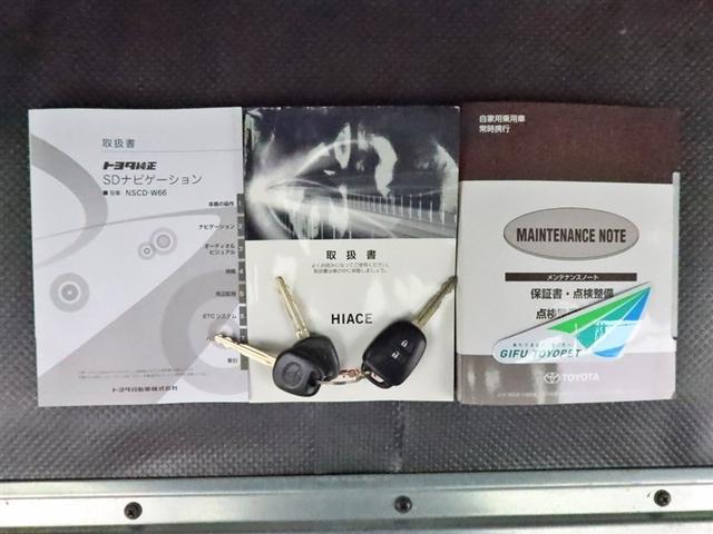 ハイエースワゴン DX ナビ&TV メモリーナビ ワンセグ バックカメラ ドラレコ ミュージックプレイヤー接続可 ETC 3列シート 乗車定員10人 記録簿 キーレス CD Wエアコン(13枚目)