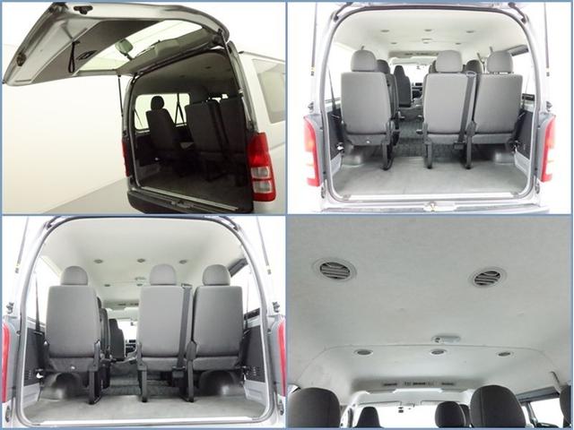 ハイエースワゴン DX ナビ&TV メモリーナビ ワンセグ バックカメラ ドラレコ ミュージックプレイヤー接続可 ETC 3列シート 乗車定員10人 記録簿 キーレス CD Wエアコン(29枚目)