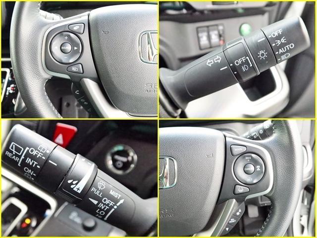 ステップワゴンスパーダ スパーダハイブリッド　Ｇ　ホンダセンシング　ハイブリッド　ナビ＆ＴＶ　両側電動スライド　メモリーナビ　フルセグ　バックカメラ　ドラレコ　ＤＶＤ再生　ミュージックプレイヤー接続可　衝突被害軽減システム　ＥＴＣ　３列シート　スマートキー　記録簿（15枚目）