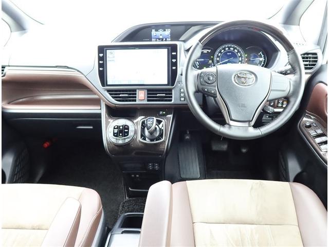 エスクァイア ハイブリッドGi プレミアムパッケージ ハイブリッド ナビ&TV 両側電動スライド メモリーナビ フルセグ 後席モニター バックカメラ ドラレコ DVD再生 ミュージックプレイヤー接続可 衝突被害軽減システム ETC 3列シート 記録簿(5枚目)