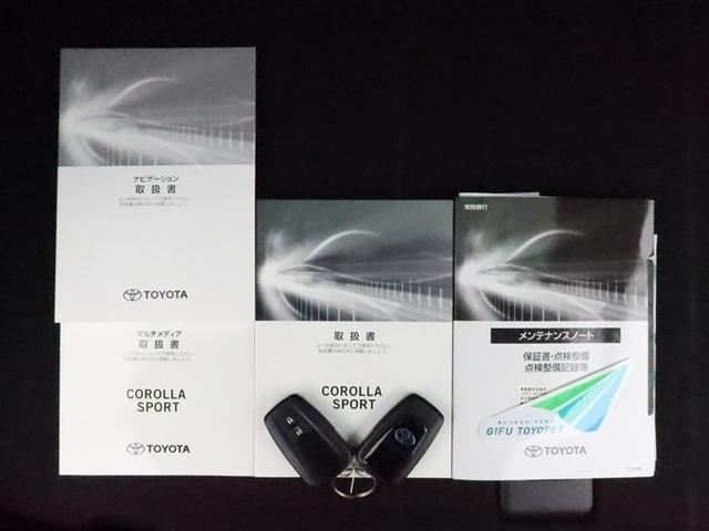 カローラスポーツ ハイブリッドG ナビ Bモニター ドラレコ ミュージックプレイヤー接続可衝突被害軽減システム ETC スマートキー LED クルコン サイドバイザー リヤワイパー クリアランスソナー AW オートライト ワンオーナー(14枚目)