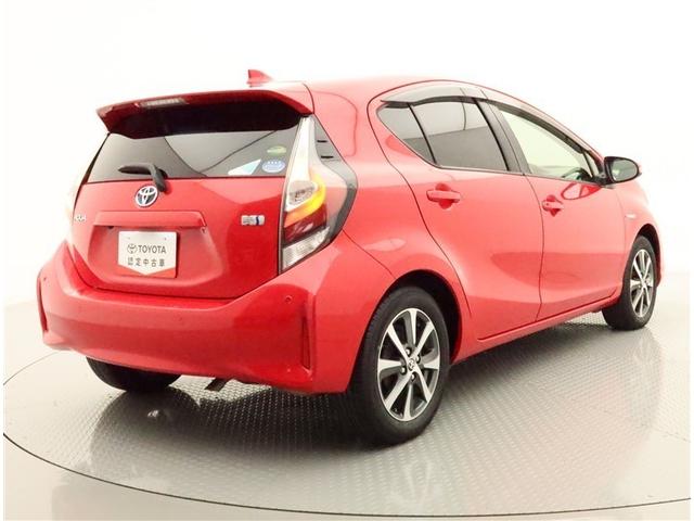 アクア Ｇ　ＳＤナビフルセグ　Ｂモニター　ＤＶＤ再生　ミュージックプレイヤー接続可　衝突被害軽減システム　ＥＴＣ　スマートキー　ＬＥＤ　ＦＯＧ　サイドバイザー　クリアランスソナー　リヤワイパー　オートライト　ＡＷ（3枚目）