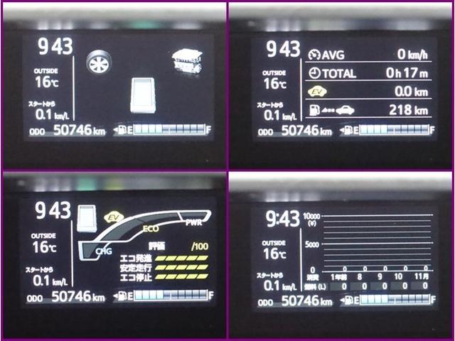 アクア Ｇ　ＳＤナビフルセグ　Ｂモニター　ＤＶＤ再生　ミュージックプレイヤー接続可　衝突被害軽減システム　ＥＴＣ　スマートキー　ＬＥＤ　ＦＯＧ　サイドバイザー　クリアランスソナー　リヤワイパー　オートライト　ＡＷ（21枚目）