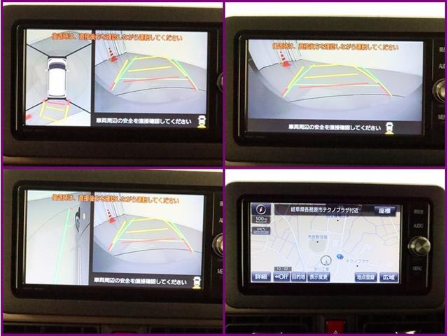 ムーヴキャンバス セオリーＧ　両側電動スライド　ＳＤナビフルセグ　全方位モニター　衝突被害軽減システム　スマートキー　ＬＥＤ　ＦＯＧ　サイドバイザー　アイドリングストップ　リヤワイパー　ソナーセンサー　シートヒーター　オートライト（10枚目）