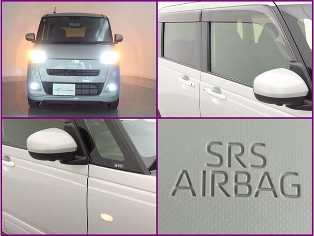 ムーヴキャンバス セオリーＧ　両側電動スライド　ＳＤナビフルセグ　全方位モニター　衝突被害軽減システム　スマートキー　ＬＥＤ　ＦＯＧ　サイドバイザー　アイドリングストップ　リヤワイパー　ソナーセンサー　シートヒーター　オートライト（25枚目）