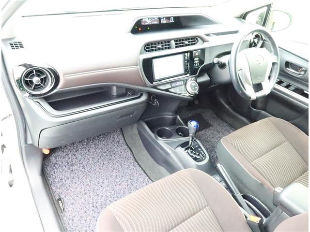 アクア G ナビ ワンセグ Bモニター ドラレコ ミュージックプレイヤー接続可 ETC オートAC 電動格納ドアミラーウィンカー スマートキー LED FOG クルコン サイドバイザー リヤワイパー オートライト(6枚目)