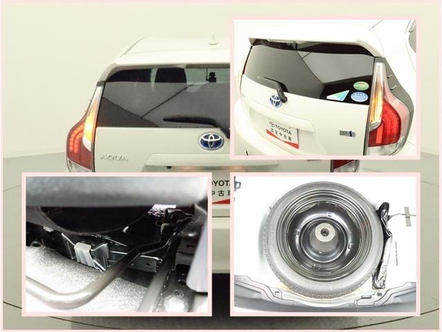 アクア G ナビ ワンセグ Bモニター ドラレコ ミュージックプレイヤー接続可 ETC オートAC 電動格納ドアミラーウィンカー スマートキー LED FOG クルコン サイドバイザー リヤワイパー オートライト(24枚目)