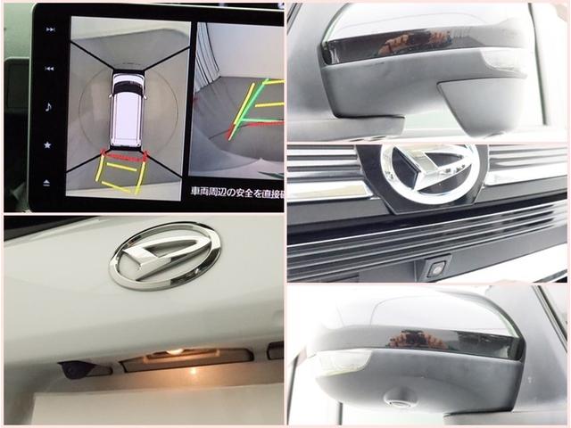 タント カスタムＸ　両側電動スライド　ＳＤナビ　フルセグ　全方位モニター　ドラレコ　衝突被害軽減システム　ＥＴＣ　スマートキー　ＬＥＤ　ＦＯＧ　サイドバイザー　コーナーセンサー　シートヒーター　オートライト　ワンオーナー（8枚目）