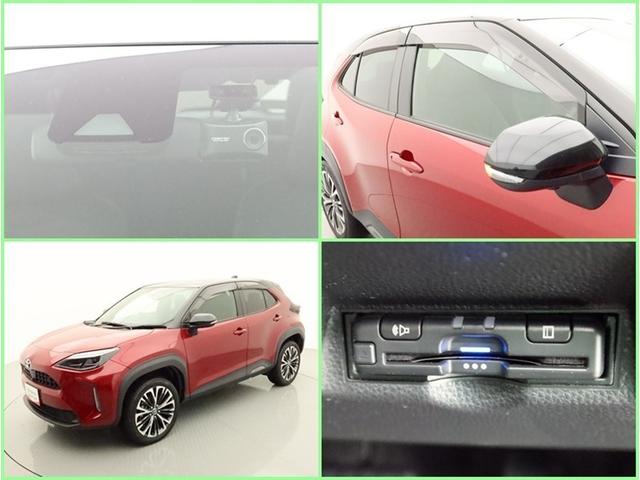 ヤリスクロス Ｚ　ＤＡ　全方位モニター　ドラレコ衝突被害軽減システム　ＥＴＣ　電動シート　スマートキー　ＬＥＤ　クルコン　ＡＷ　サイドバイザー　クリアランスソナー　シートヒーター　リヤワイパー　オートライト　１オーナー（17枚目）