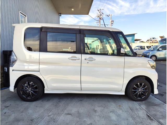 タント カスタムＲＳ　スマートセレクションＳＡ　ナビ　フルセグ　バックカメラ　ターボ　スマートアシスト　両側電動スライドドア　ＬＥＤヘッド　オートライト　アイドリングストップ　スマートキー　オートエアコン　ドラレコ　ＥＴＣ　オートエアコン（4枚目）