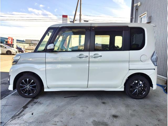 タント カスタムＲＳ　スマートセレクションＳＡ　ナビ　フルセグ　バックカメラ　ターボ　スマートアシスト　両側電動スライドドア　ＬＥＤヘッド　オートライト　アイドリングストップ　スマートキー　オートエアコン　ドラレコ　ＥＴＣ　オートエアコン（5枚目）