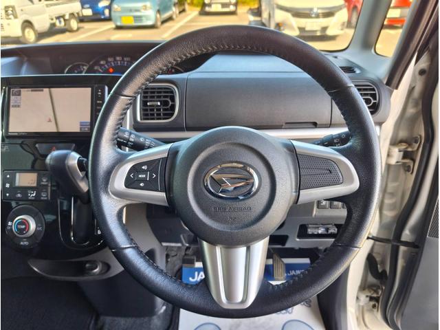 タント カスタムＲＳ　スマートセレクションＳＡ　ナビ　フルセグ　バックカメラ　ターボ　スマートアシスト　両側電動スライドドア　ＬＥＤヘッド　オートライト　アイドリングストップ　スマートキー　オートエアコン　ドラレコ　ＥＴＣ　オートエアコン（10枚目）