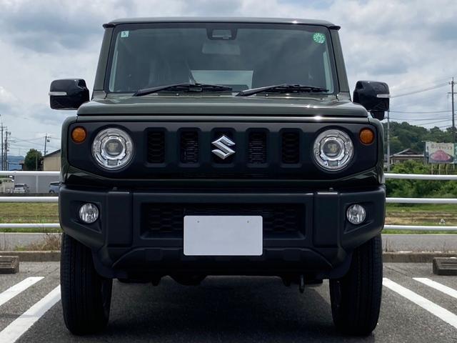 ジムニー XC LEDヘッドランプ スズキセーフティサポート スマートキー&プッシュスタート クルーズコントロール 本革巻ステアリング フルオートエアコン ヒーテッドドアミラー シートヒータ 純正16インチアルミ(3枚目)