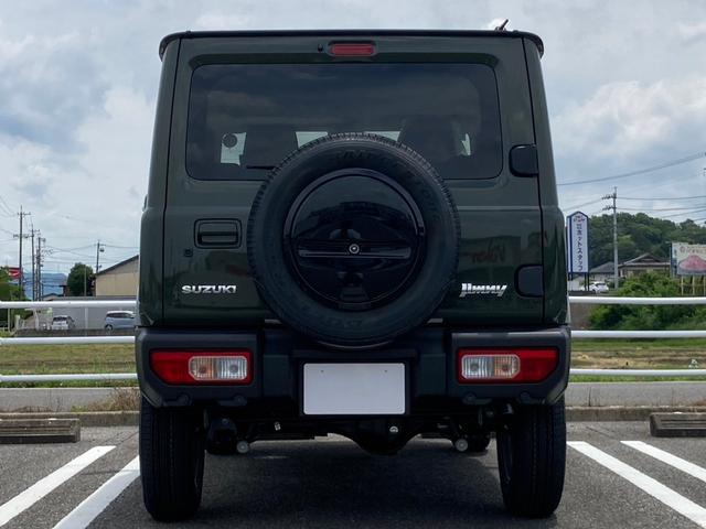 ジムニー XC LEDヘッドランプ スズキセーフティサポート スマートキー&プッシュスタート クルーズコントロール 本革巻ステアリング フルオートエアコン ヒーテッドドアミラー シートヒータ 純正16インチアルミ(8枚目)