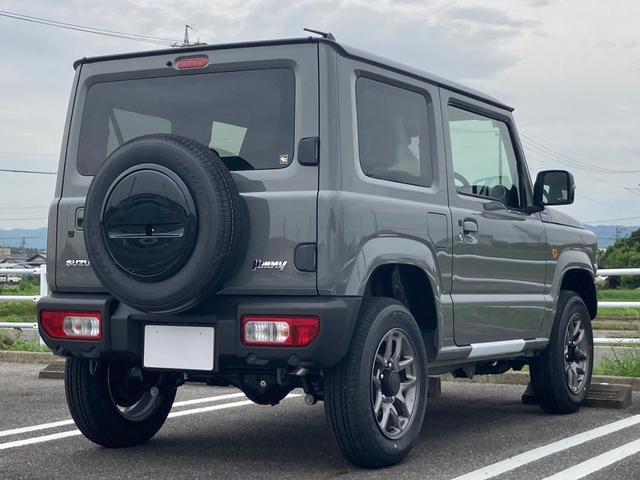 ジムニー XC スズキセーフティサポート LEDヘッドランプ ヘッドランプウォッシャー 本革巻ステアリングホイール 運転席・助手席シートヒーター 全面UVカット機能ガラス LEDサイドターンランプ付ドアミラー(9枚目)