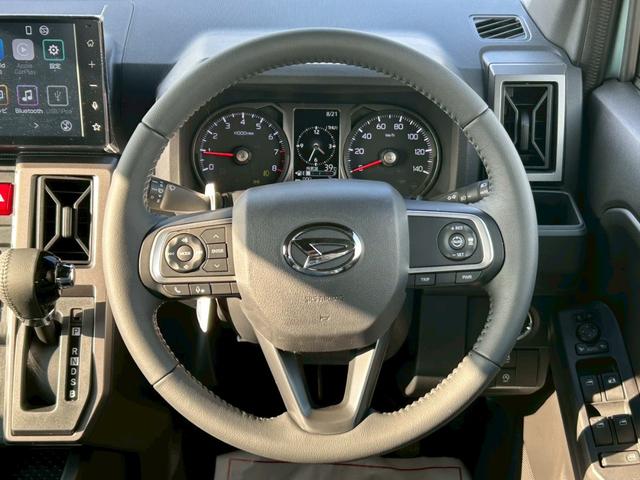 タフト Ｇ　クロムベンチャー　９インチスマホ連携ディスプレイオーディオ　スカイフィールドトップ　ＬＥＤヘッドランプ　電動パーキングブレーキ　運転席・助手席シートヒーター　ウェルカムドアロック解除　１５インチアルミ（21枚目）