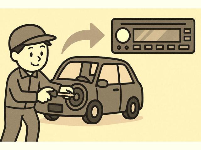 オーディオやカーナビなどインテリアパーツの取付けもお任せください！丁寧に対応いたします。