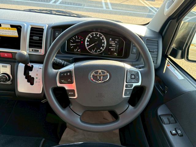 ハイエースバン ロングスーパーＧＬ　トヨタセーフティセンス　パノラミックビューモニター　両側パワースライドドア　イージークローザー　ＬＥＤヘッドランプ　パノラミックビューモニター　デジタルインナーミラー　寒冷地仕様　　ＡＣ１００Ｖ（20枚目）